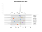 mRNA regions plot