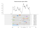 mRNA regions plot