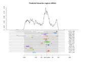 mRNA regions plot